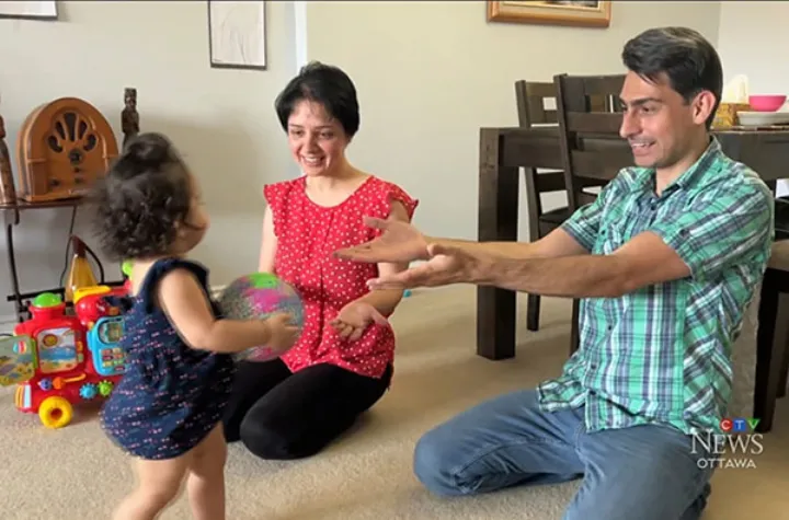 شهره، حمید و دو فرزندشان در اتاوا در یک‌قدمی بی‌خانمانی